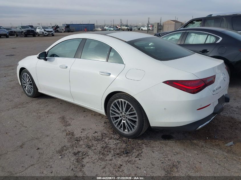 2025 Mercedes-Benz CLA CLA 250 FWD
