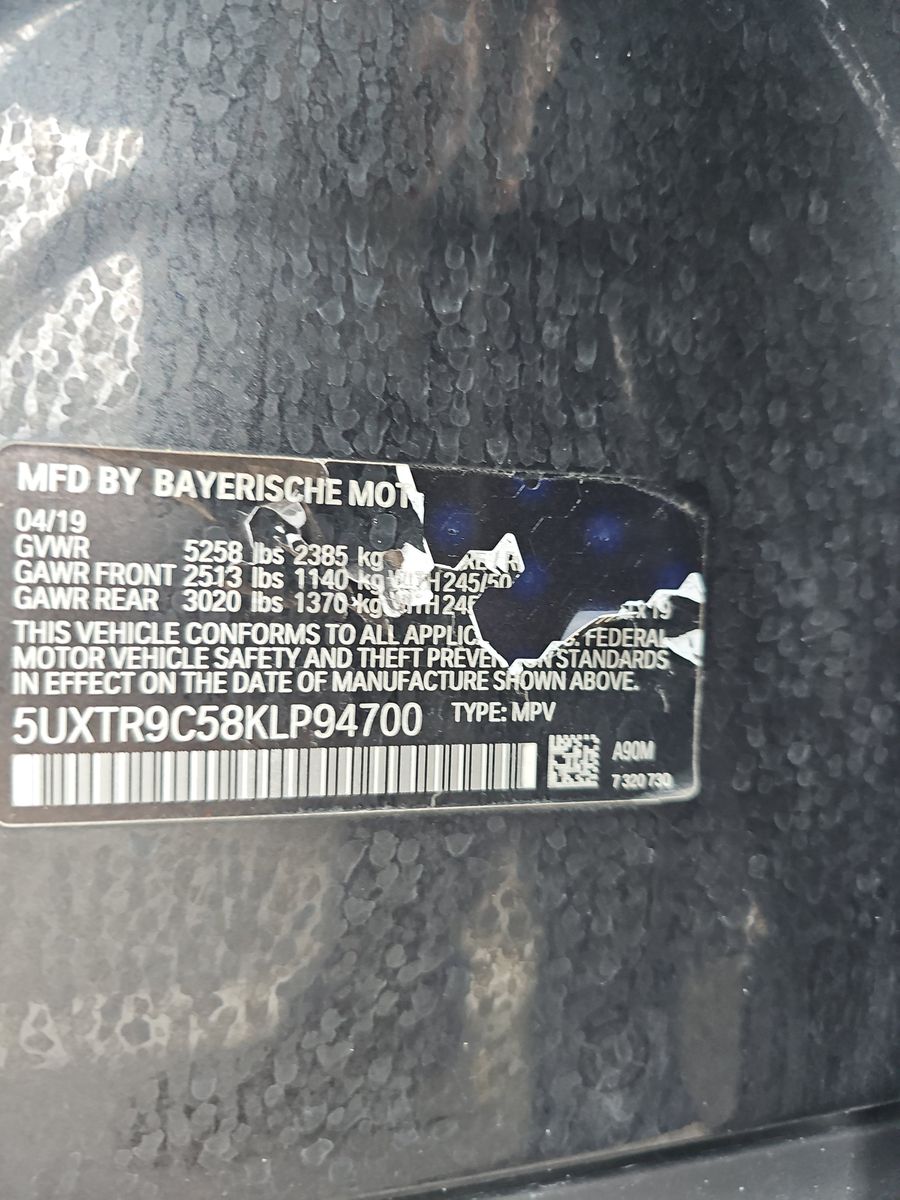 2019 BMW X3 xDrive30i AWD