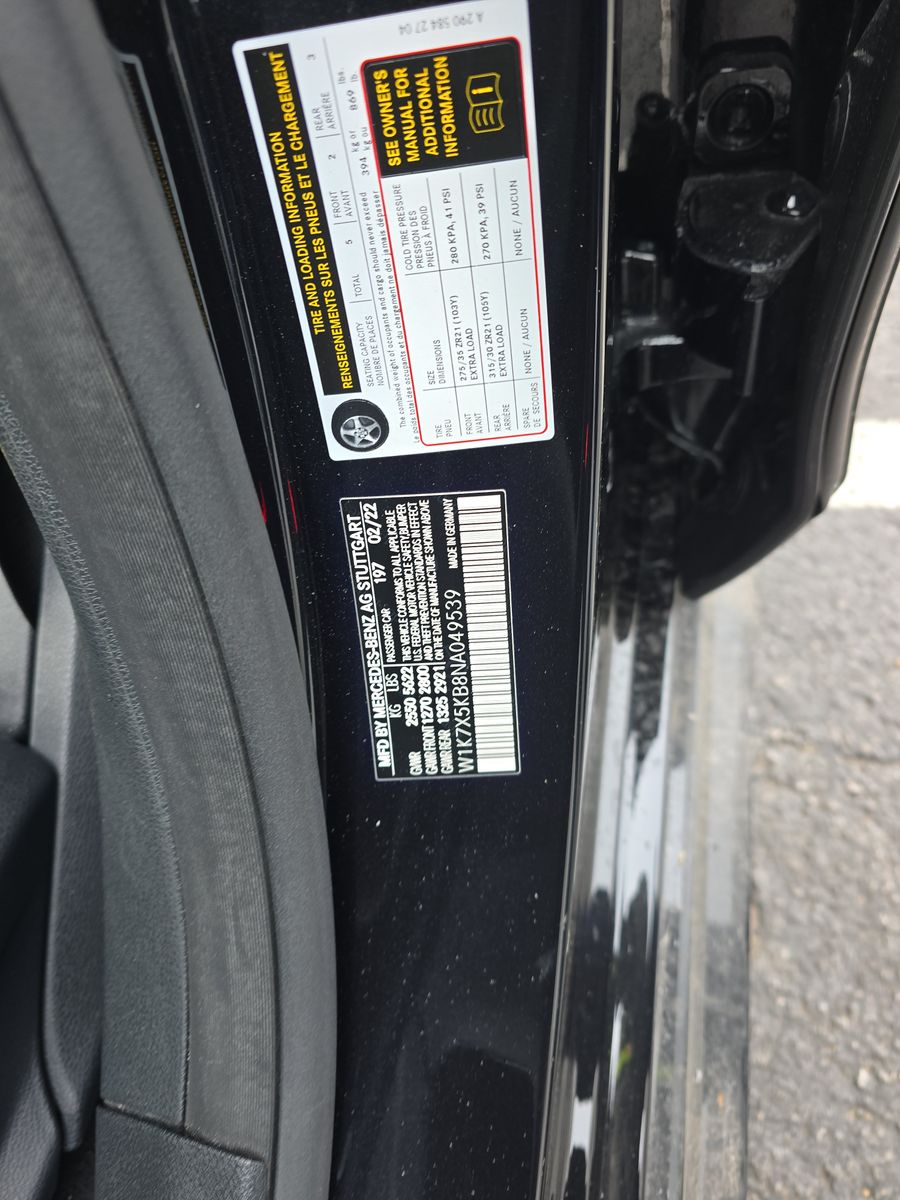 2022 Mercedes-Benz Mercedes-AMG GT AMG GT 43 AWD