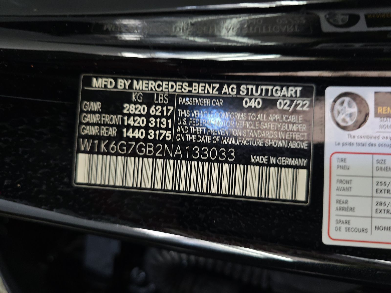 2022 Mercedes-Benz S-Class S 580 AWD