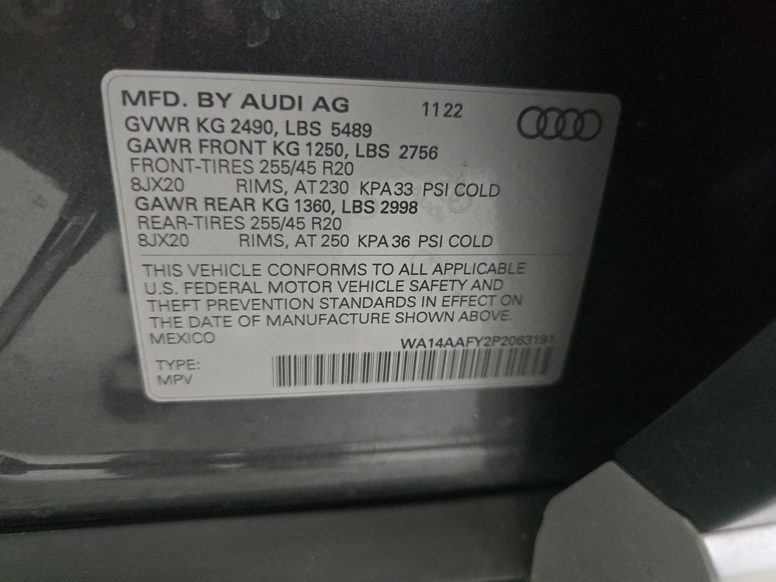 2023 Audi Q5 S line Premium AWD