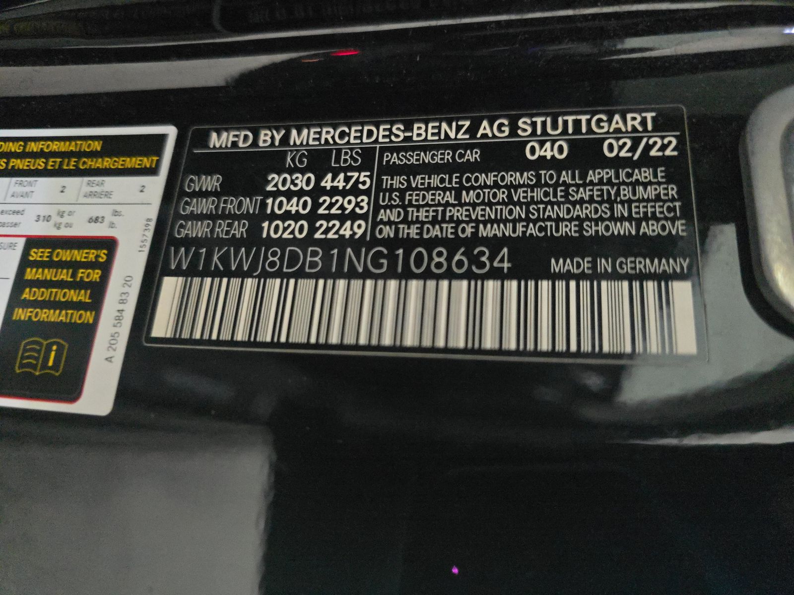 2022 Mercedes-Benz C-Class C 300 RWD