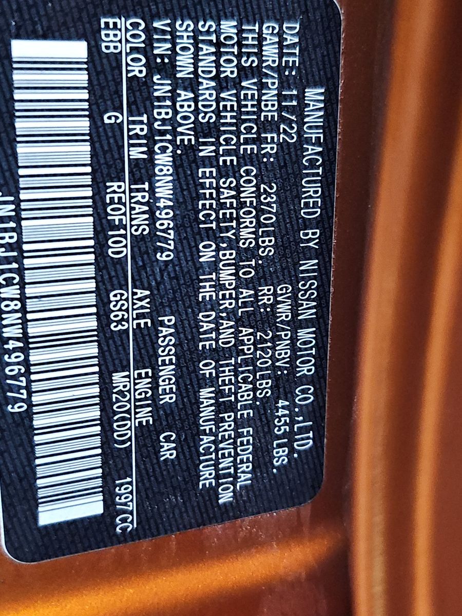 2022 Nissan Rogue Sport SL AWD