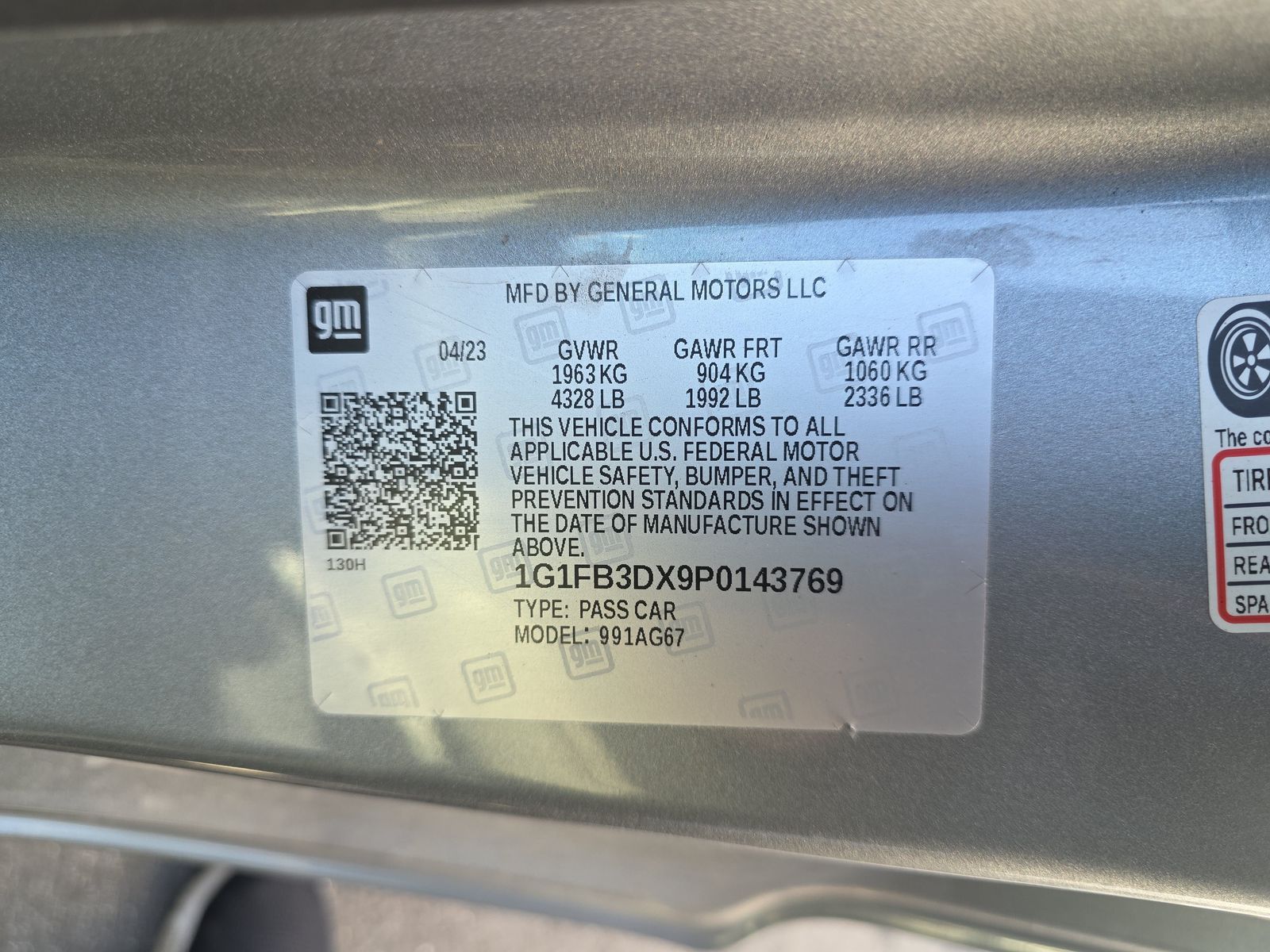 2023 Chevrolet Camaro 1LT RWD