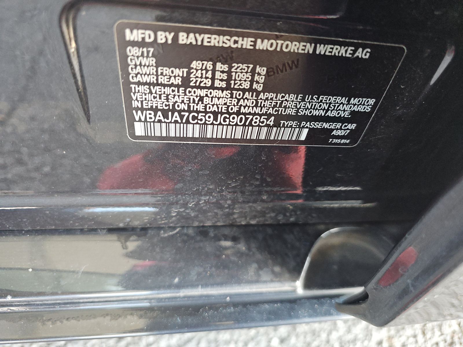 2018 BMW 5 Series 530i xDrive AWD