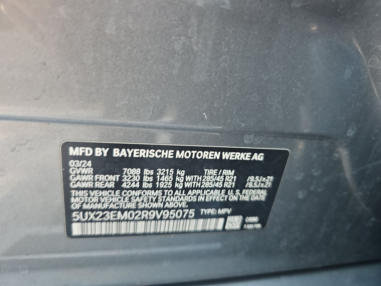 2024 BMW X7 xDrive40i AWD