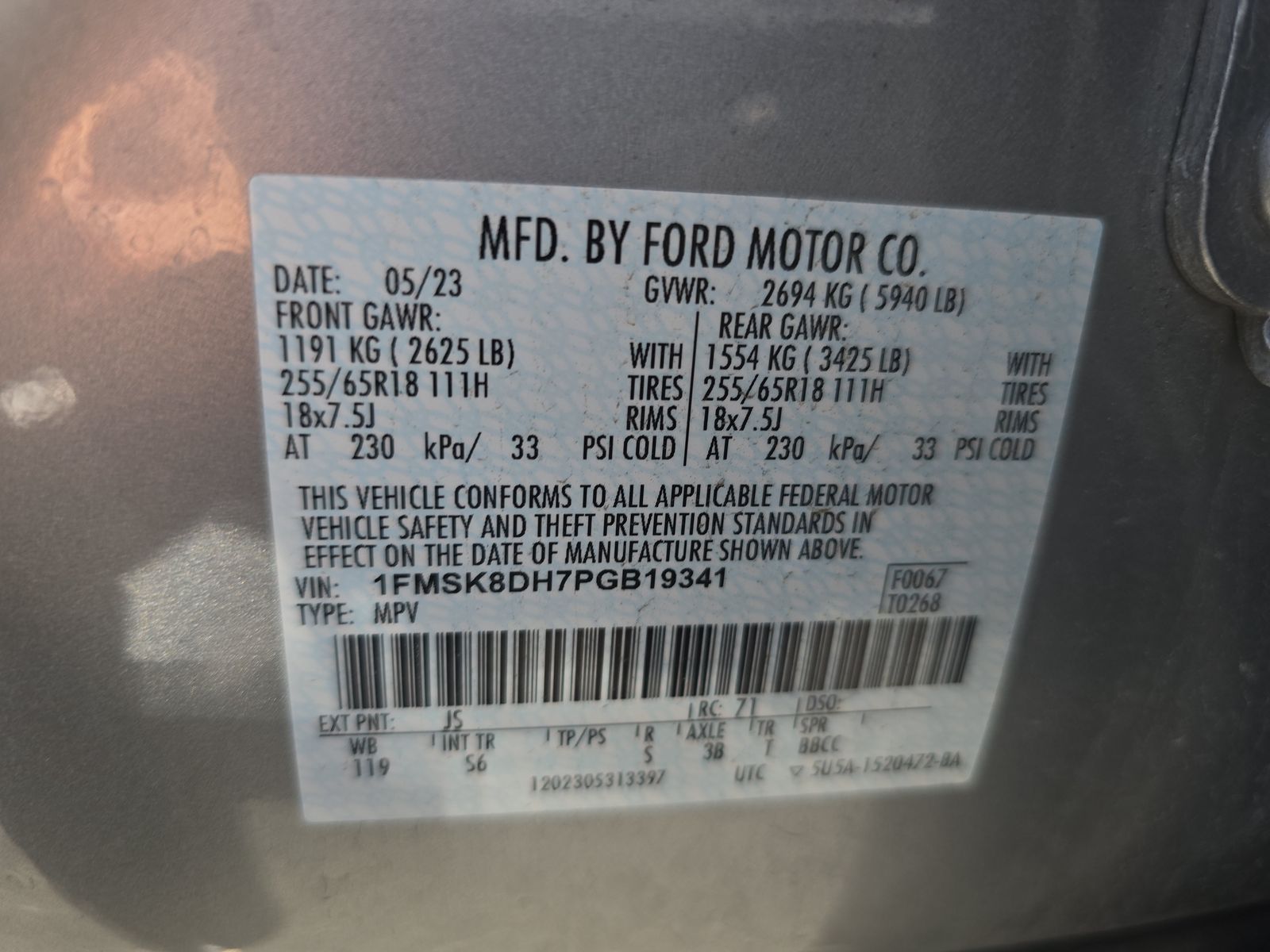 2023 Ford Explorer XLT AWD