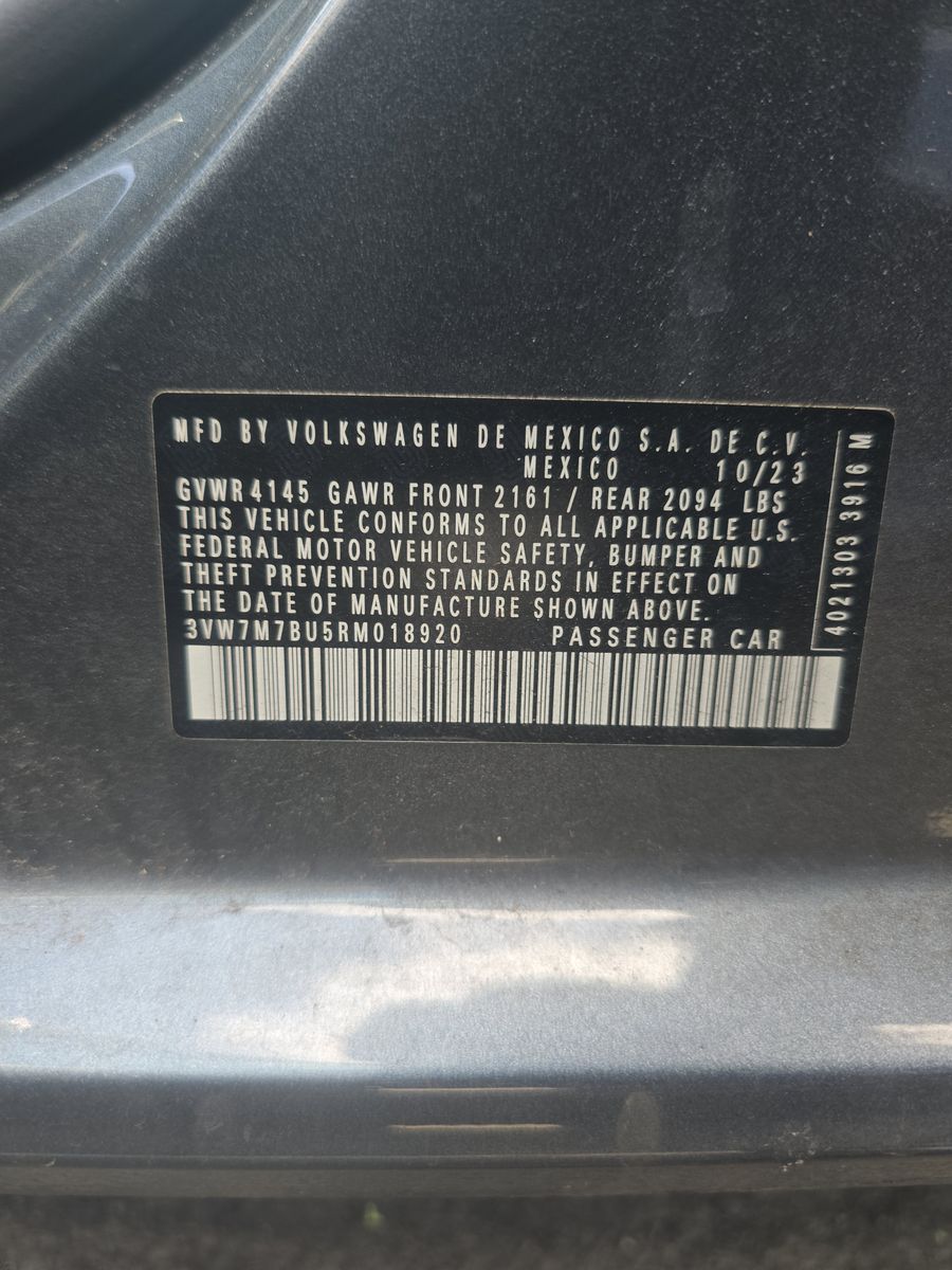 2024 Volkswagen Jetta 1.5T SE FWD