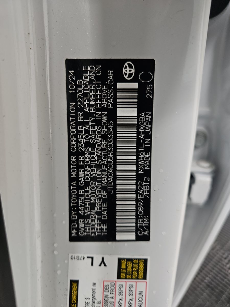 2024 Toyota Prius Prime XSE FWD