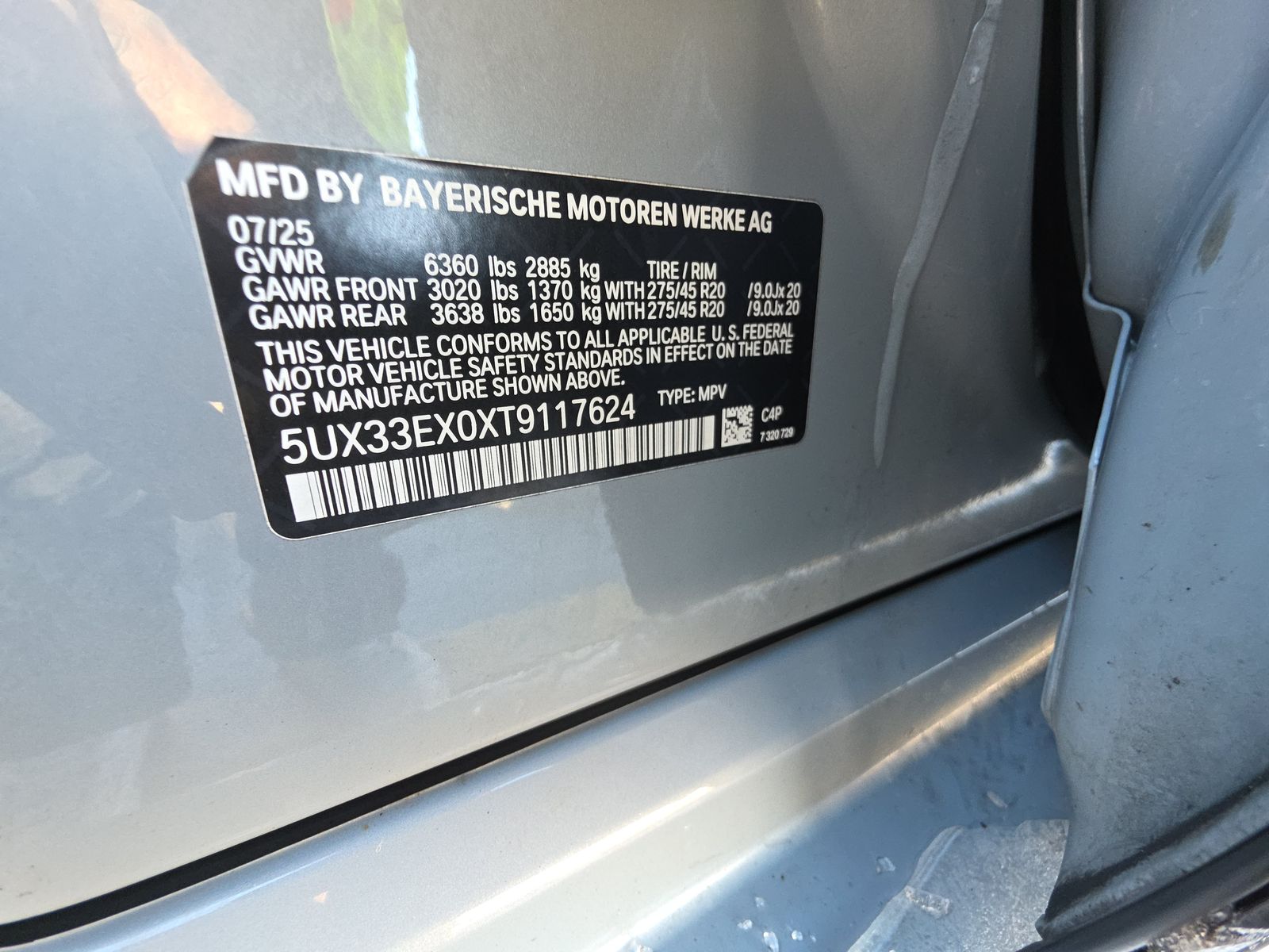 2026 BMW X6 xDrive40i AWD