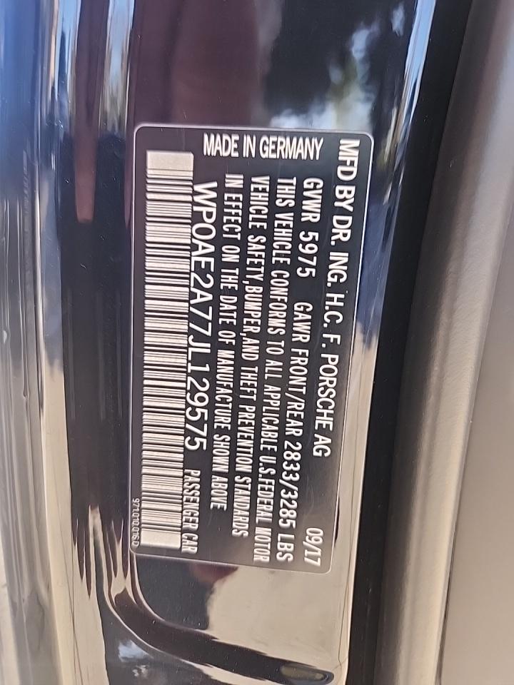 2018 Porsche Panamera E-Hybrid 4 AWD