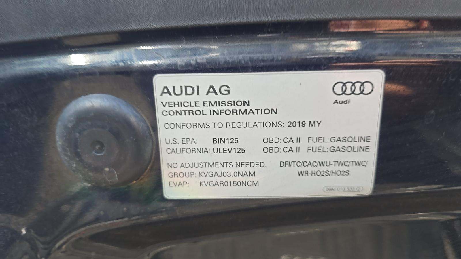 2019 Audi Q8 Premium Plus AWD