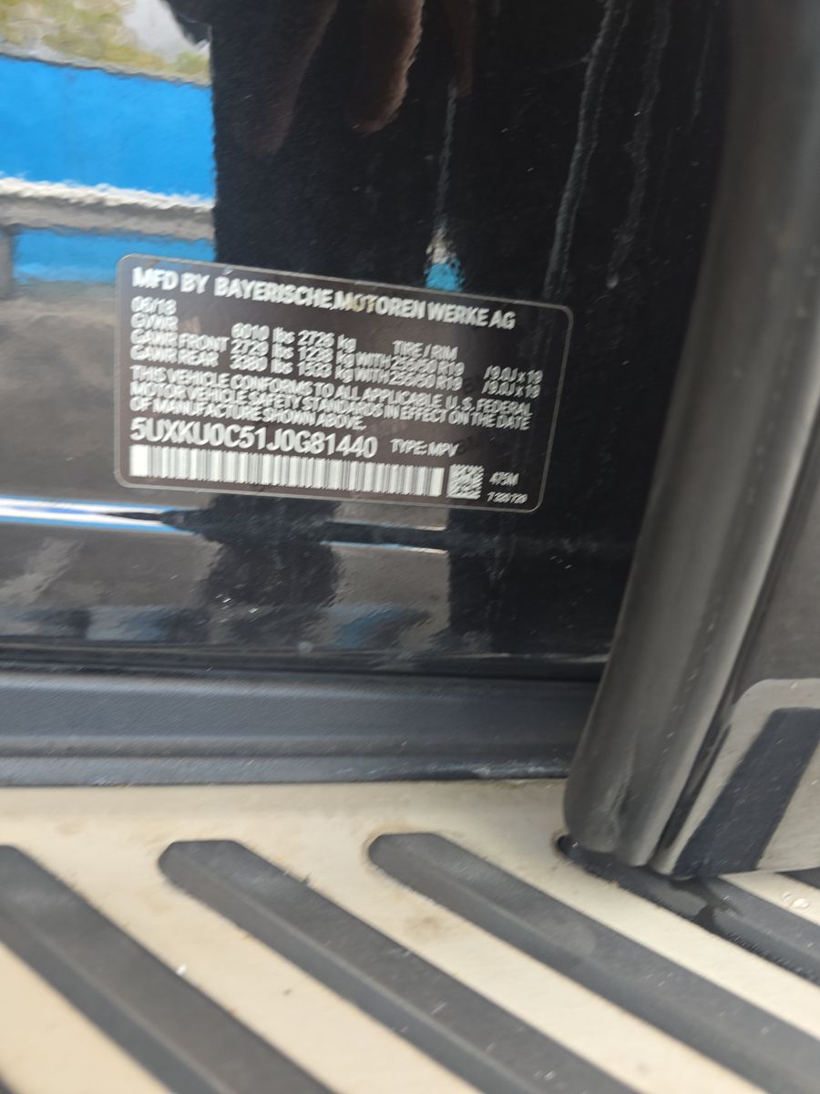 2018 BMW X6 sDrive35i RWD