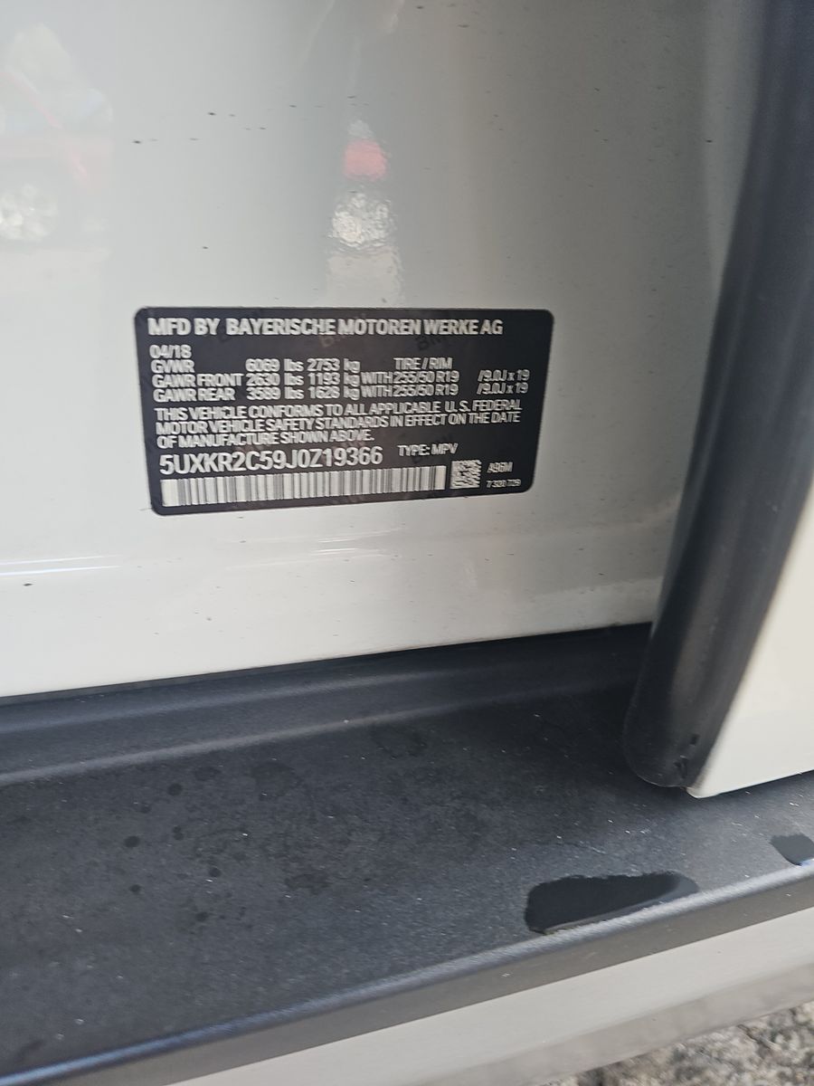 2018 BMW X5 sDrive35i RWD