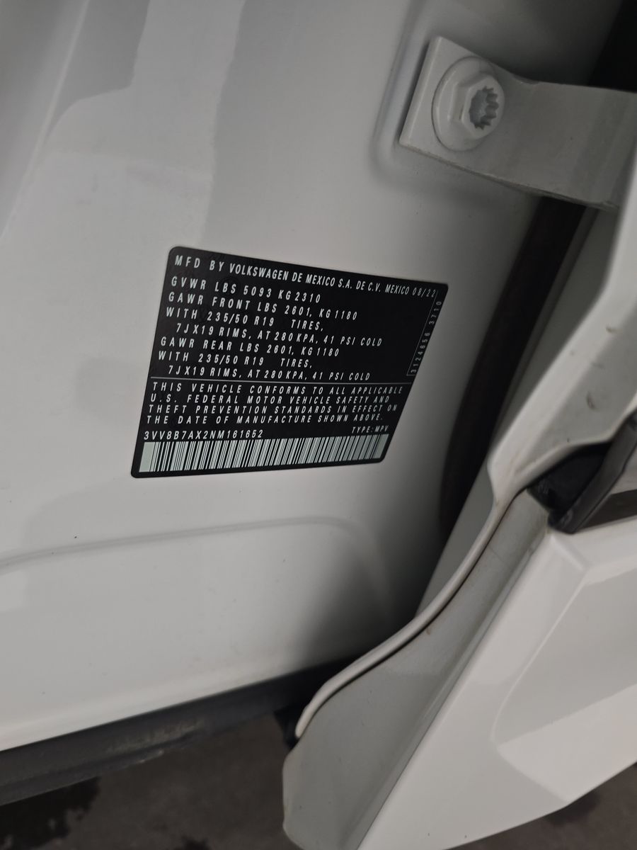 2022 Volkswagen Tiguan 2.0T SE R-Line Black AWD