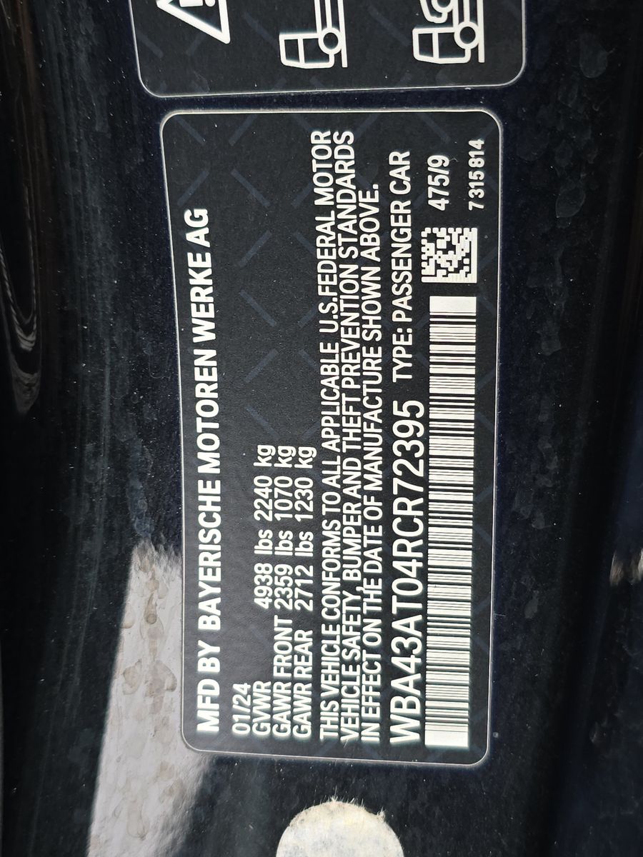 2024 BMW 4 Series 430i xDrive AWD