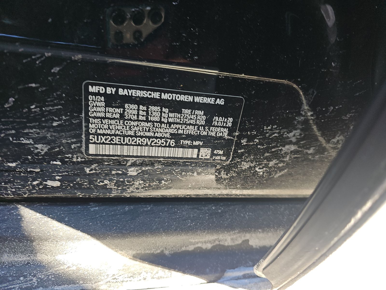 2024 BMW X5 xDrive40i AWD