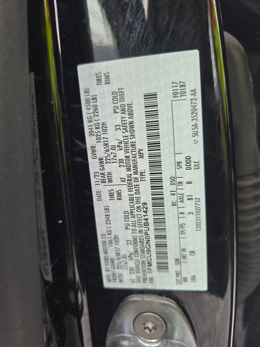 2023 Ford Escape Active AWD