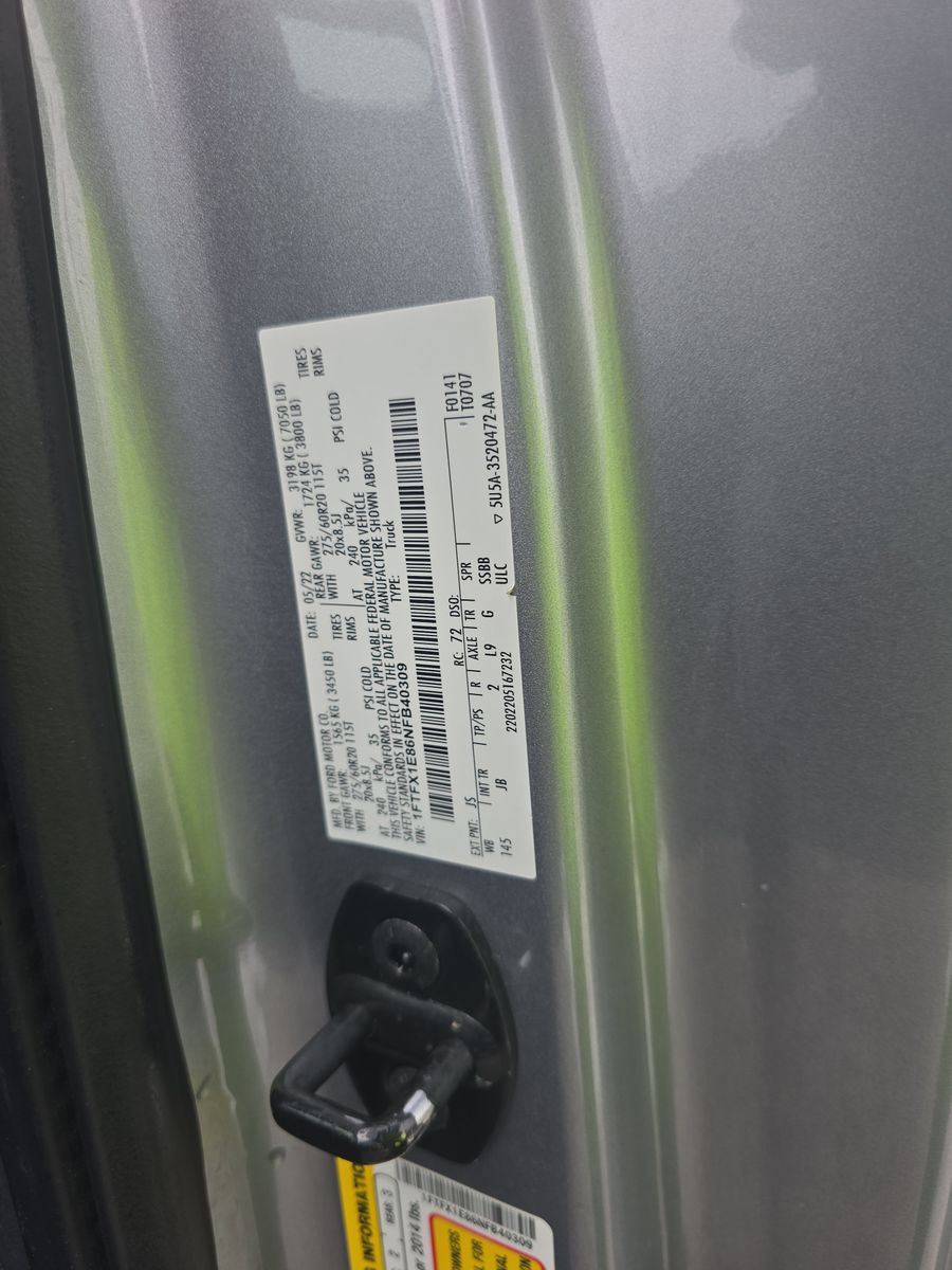 2022 Ford F-150 XL AWD