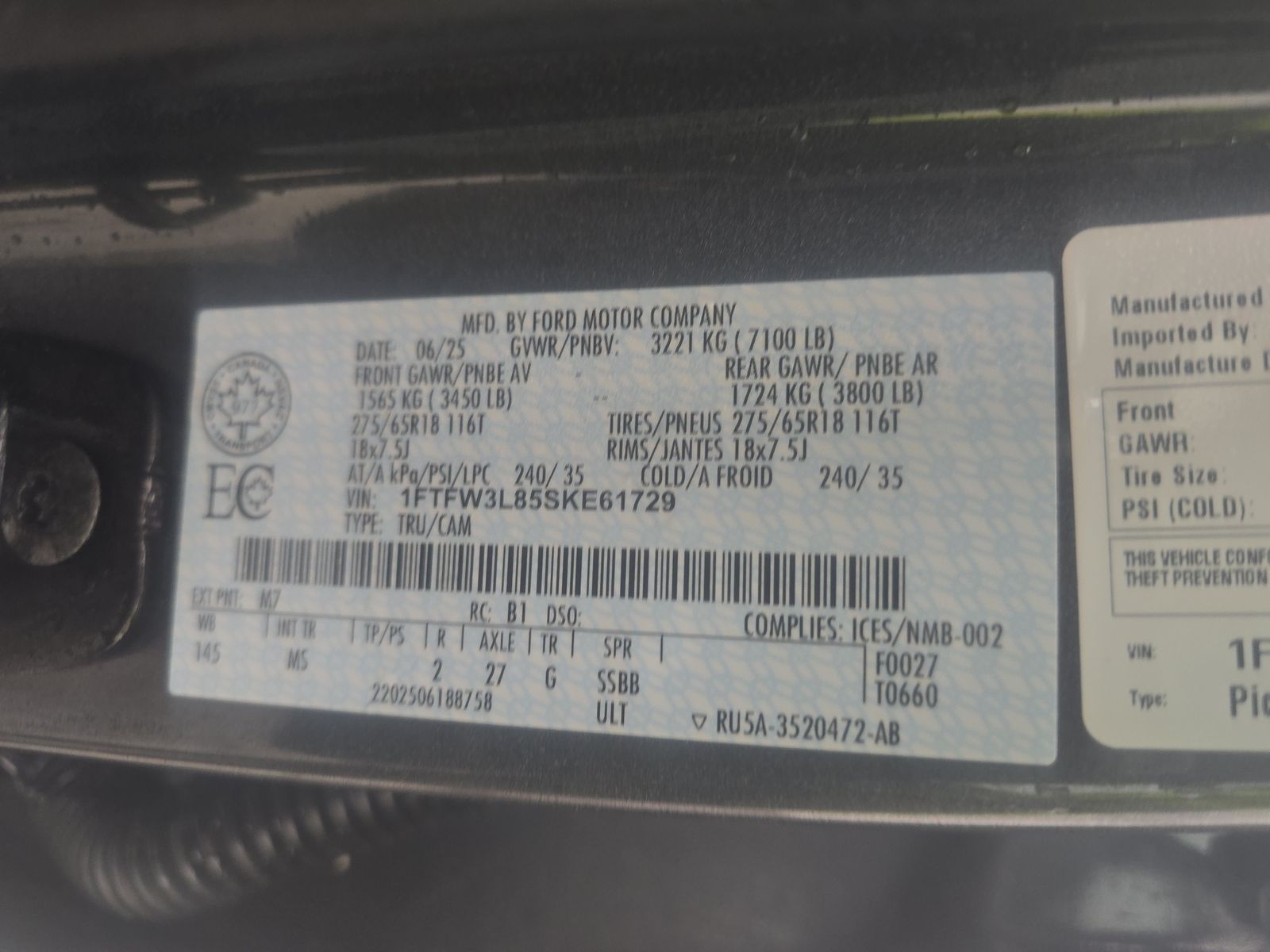 2025 Ford F-150 XLT AWD