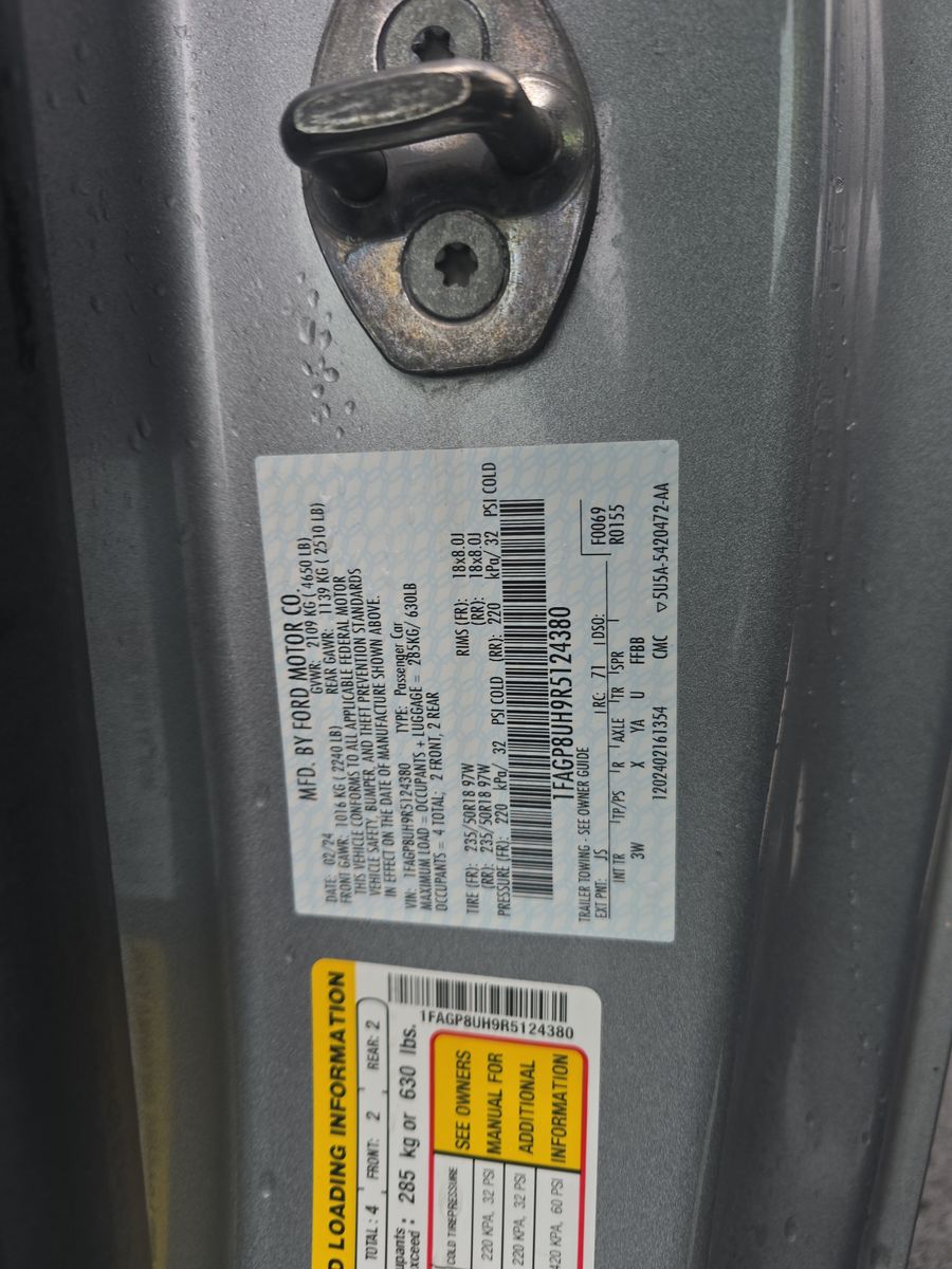 2024 Ford Mustang EcoBoost Premium RWD