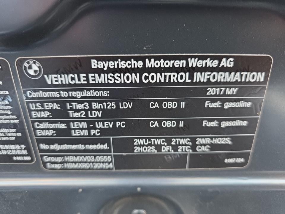 2017 BMW M3 Base RWD