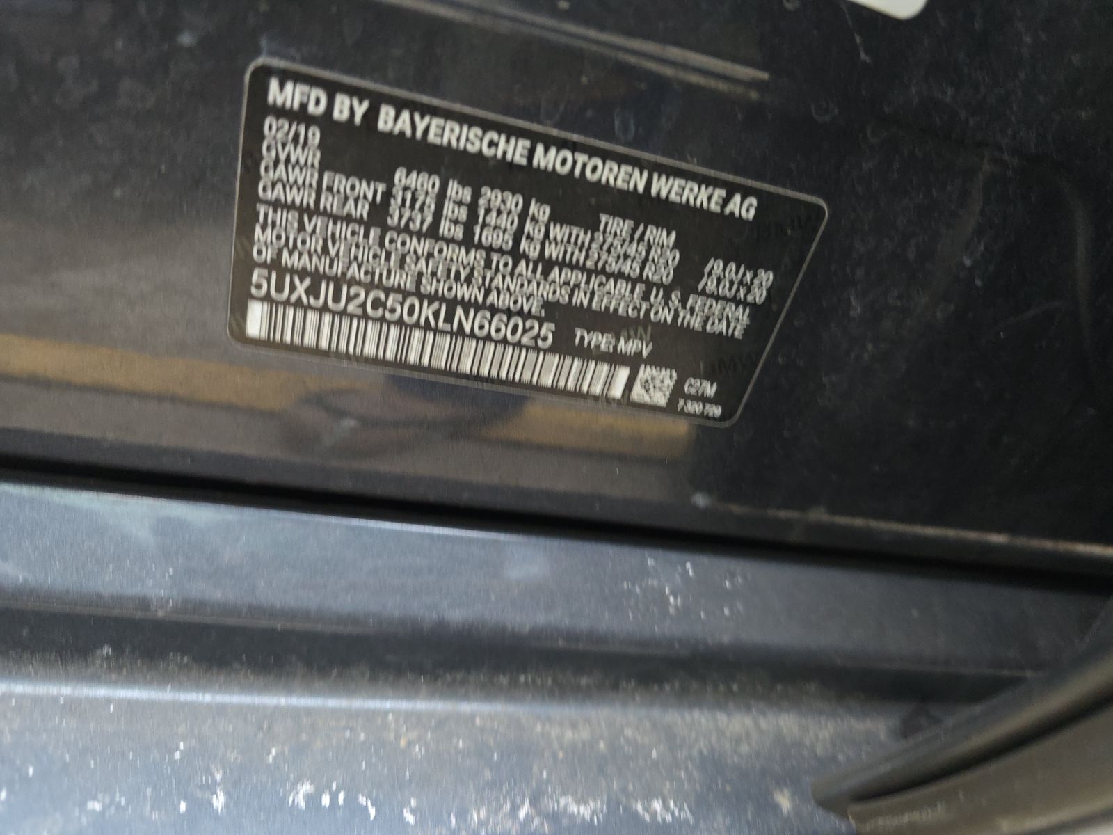 2019 BMW X5 xDrive50i AWD