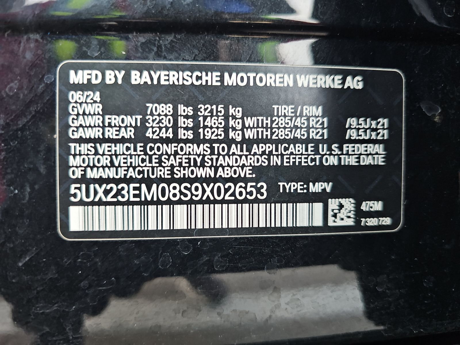 2025 BMW X7 xDrive40i AWD