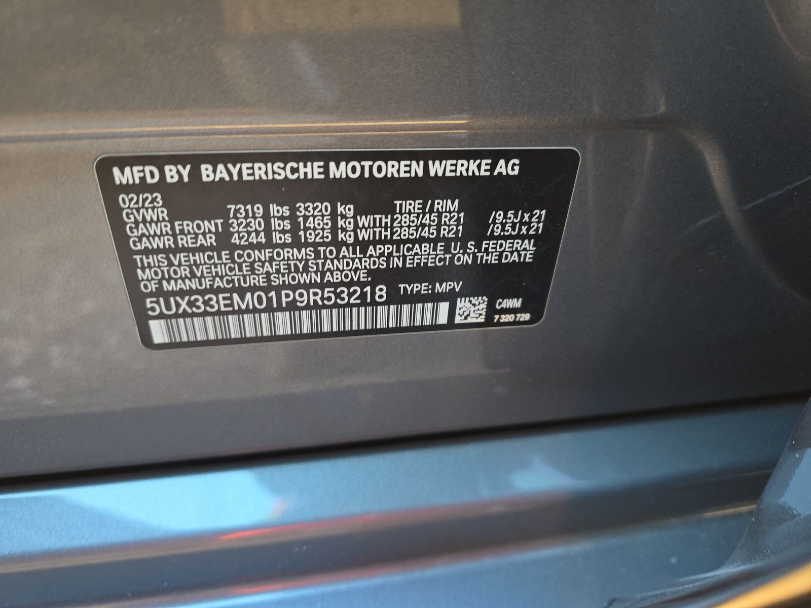 2023 BMW X7 M60i AWD