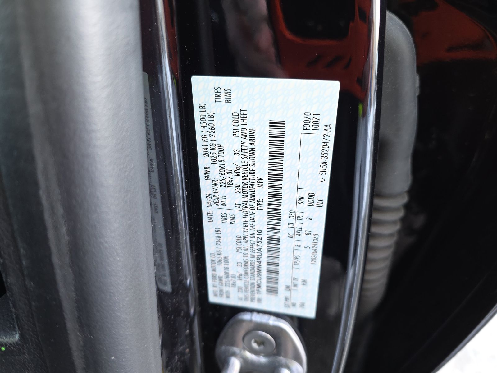 2024 Ford Escape ST-Line AWD