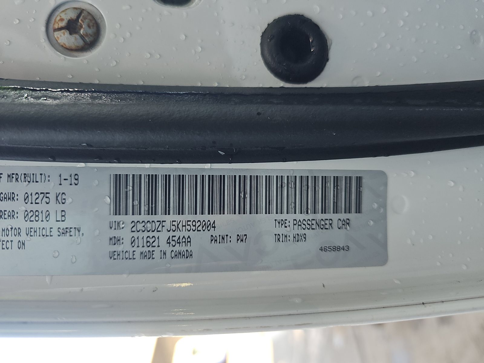 2019 Dodge Challenger R/T Scat Pack RWD