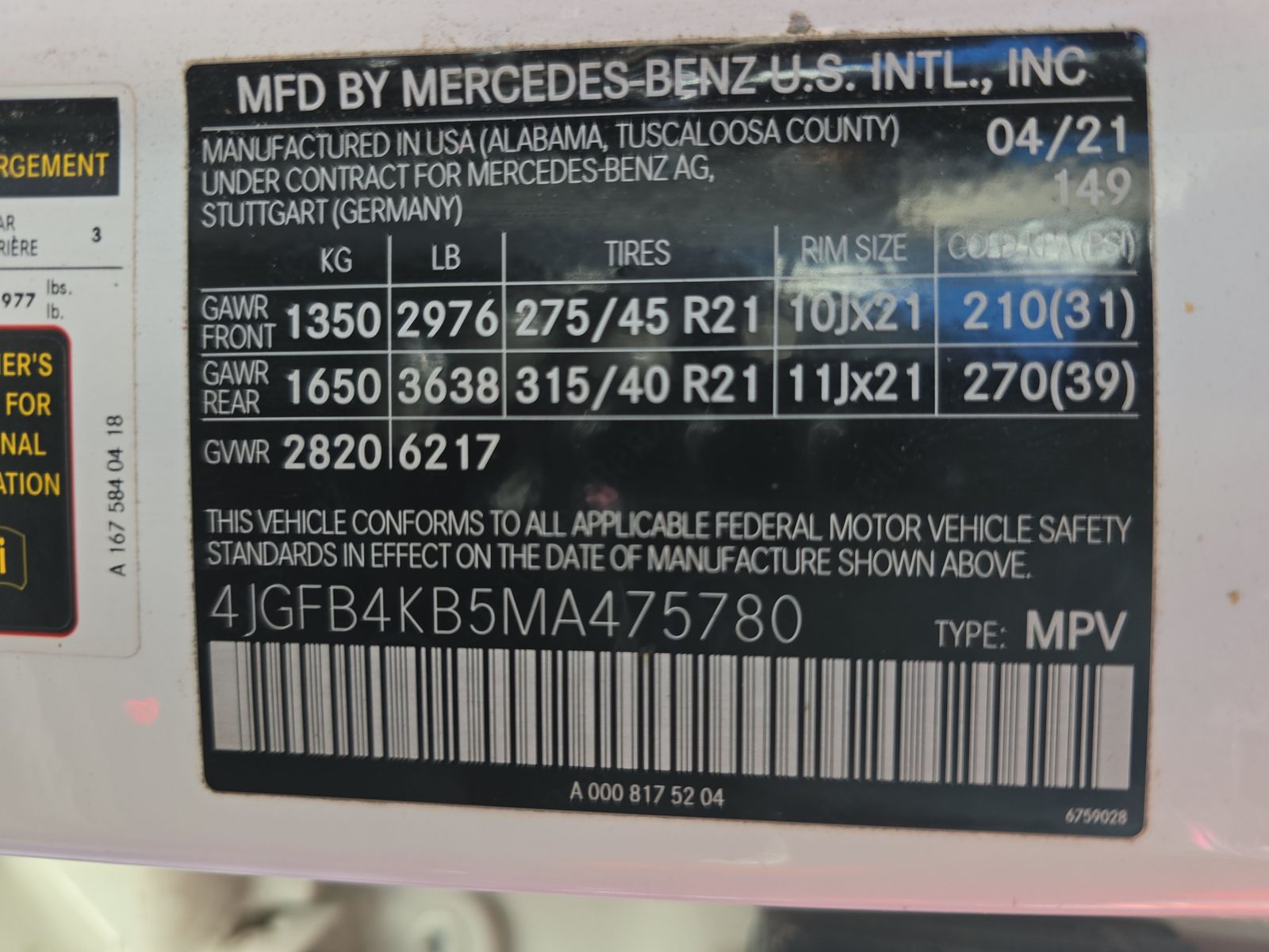 2021 Mercedes-Benz GLE GLE 350 AWD