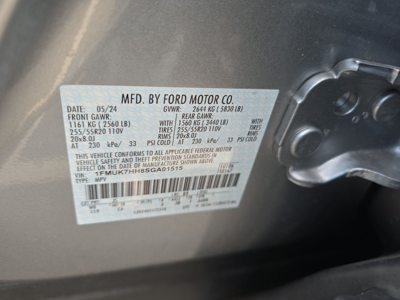 2025 Ford Explorer Platinum RWD