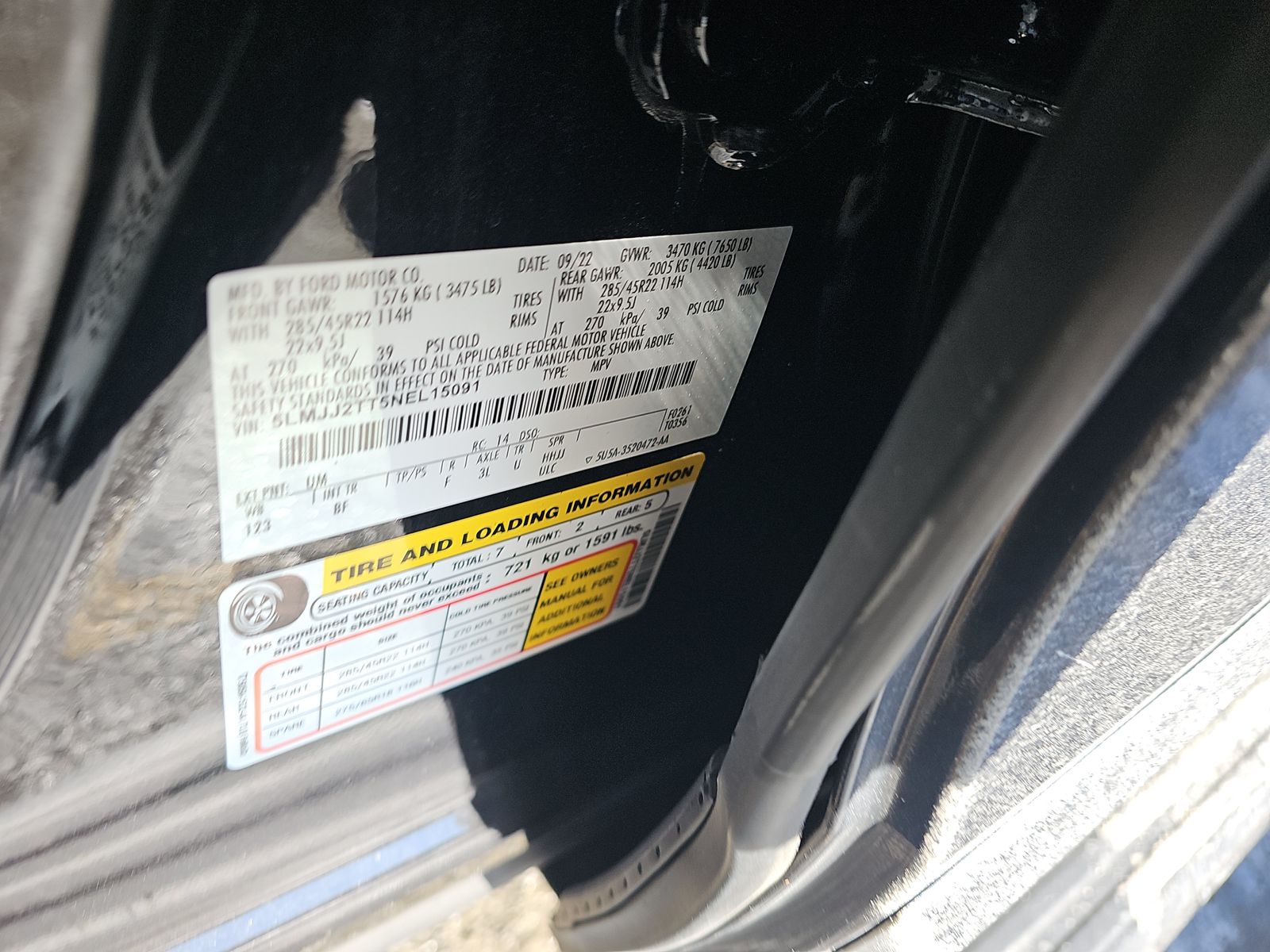 2022 Lincoln Navigator Black Label AWD