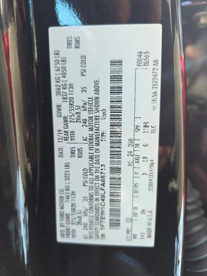 2020 Ford F-150 XLT RWD