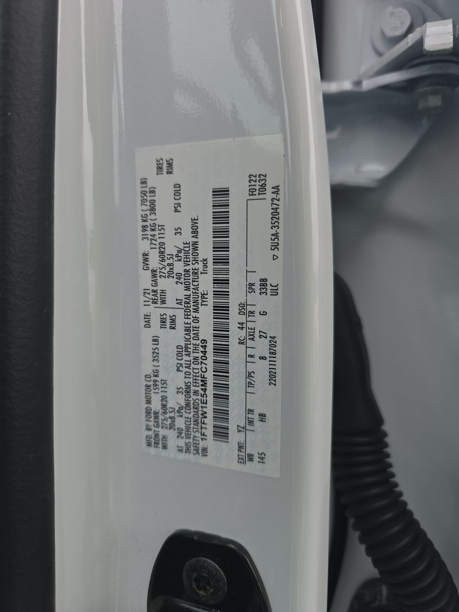 2021 Ford F-150 Lariat AWD