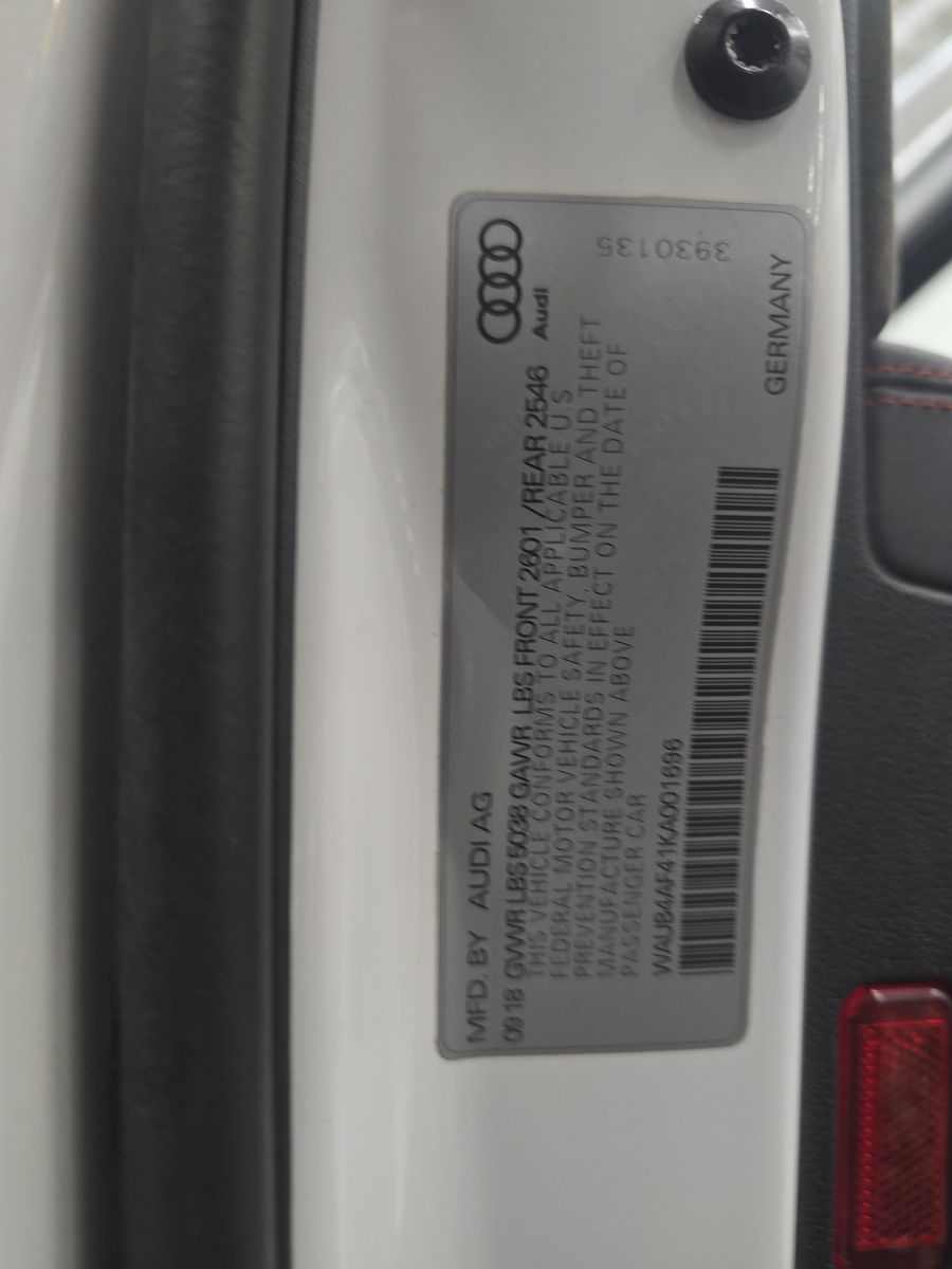 2019 Audi S4 Premium Plus AWD