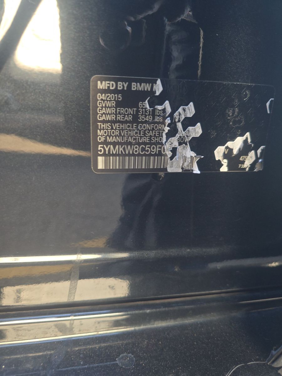 2015 BMW X6 M Base AWD