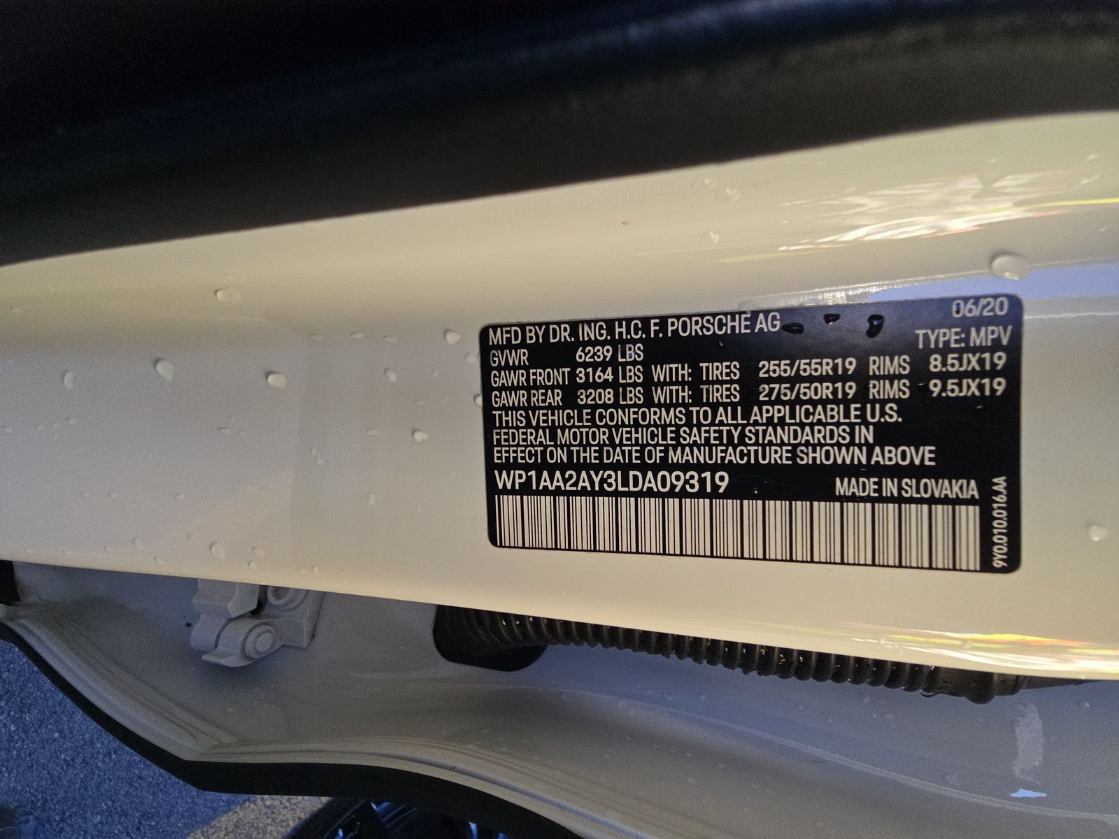 2020 Porsche Cayenne Base AWD