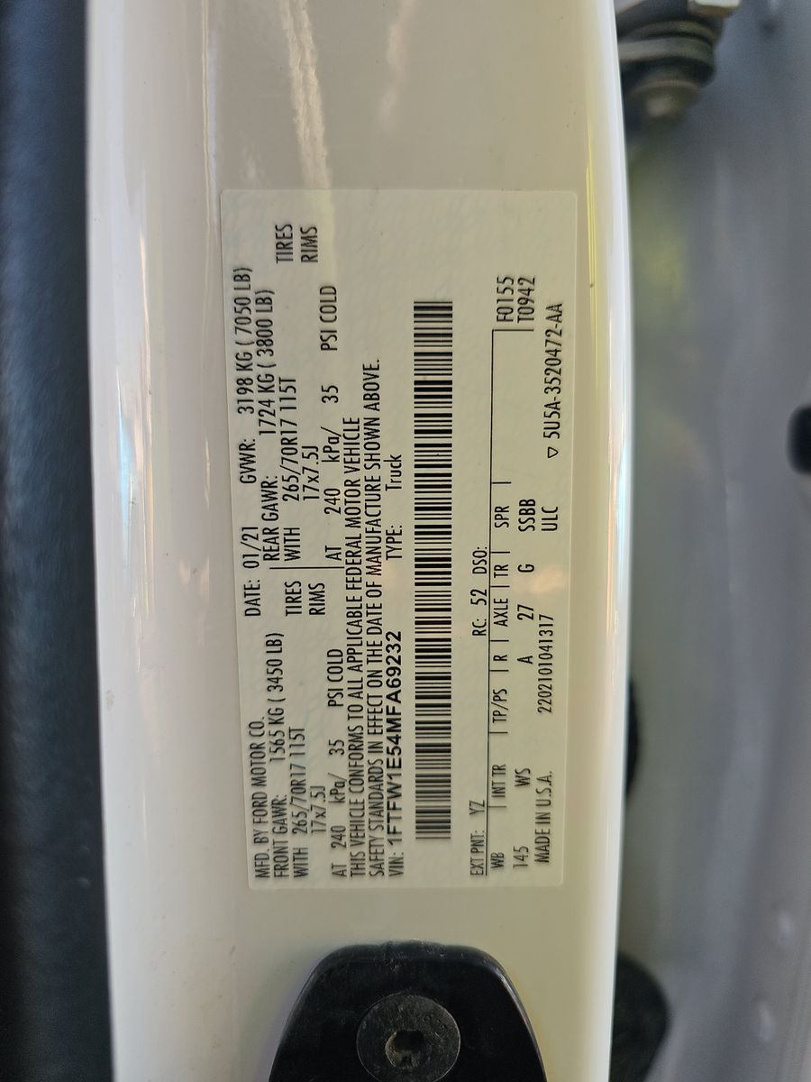 2021 Ford F-150 XL AWD