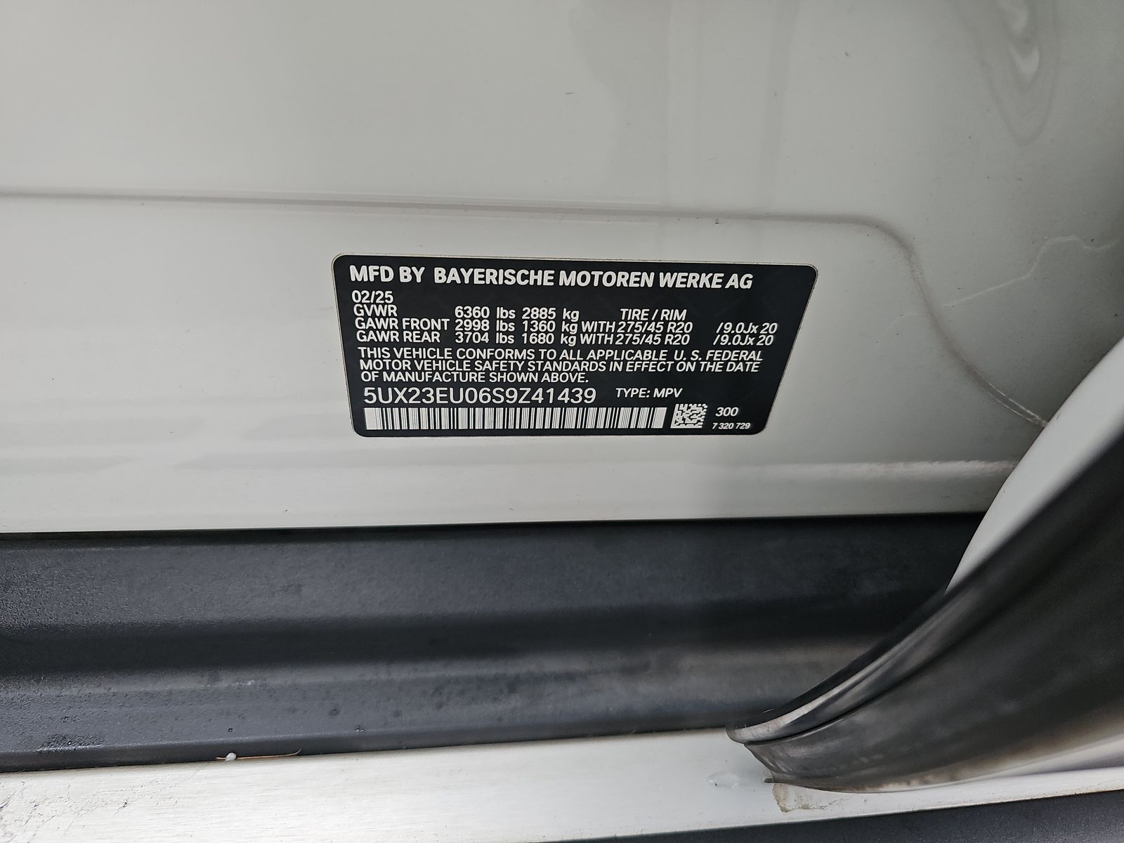 2025 BMW X5 xDrive40i AWD