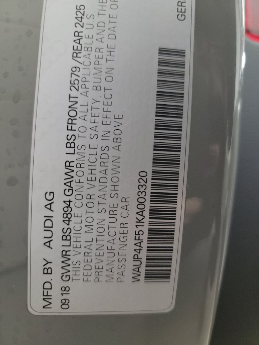 2019 Audi S5 Premium Plus AWD