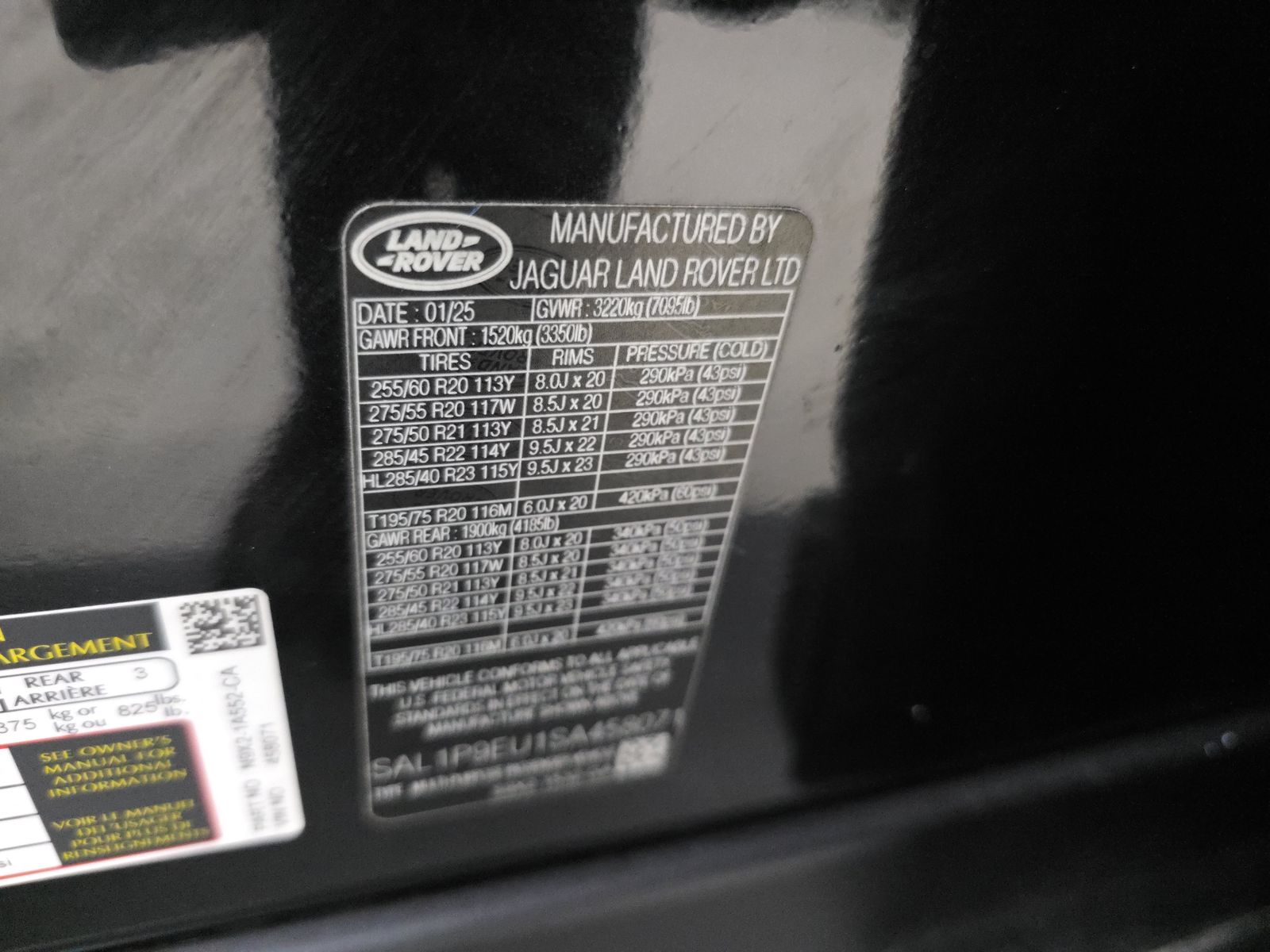 2025 Land Rover Range Rover Sport SE AWD