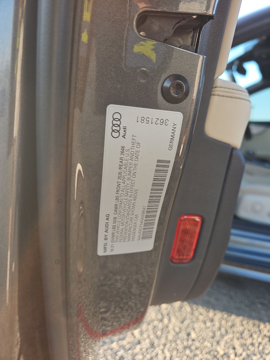 2022 Audi A5 S Line Premium Plus AWD