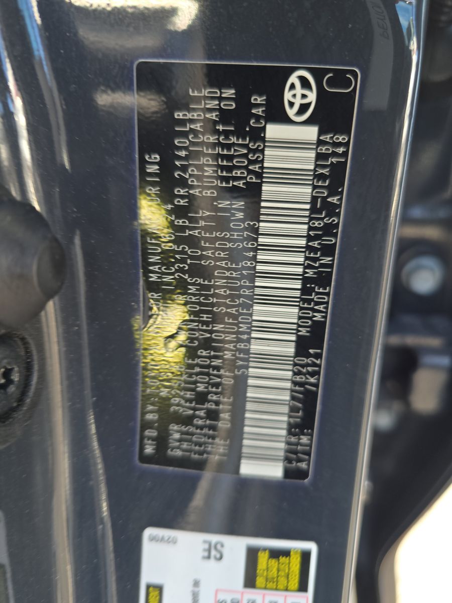 2024 Toyota Corolla LE FWD