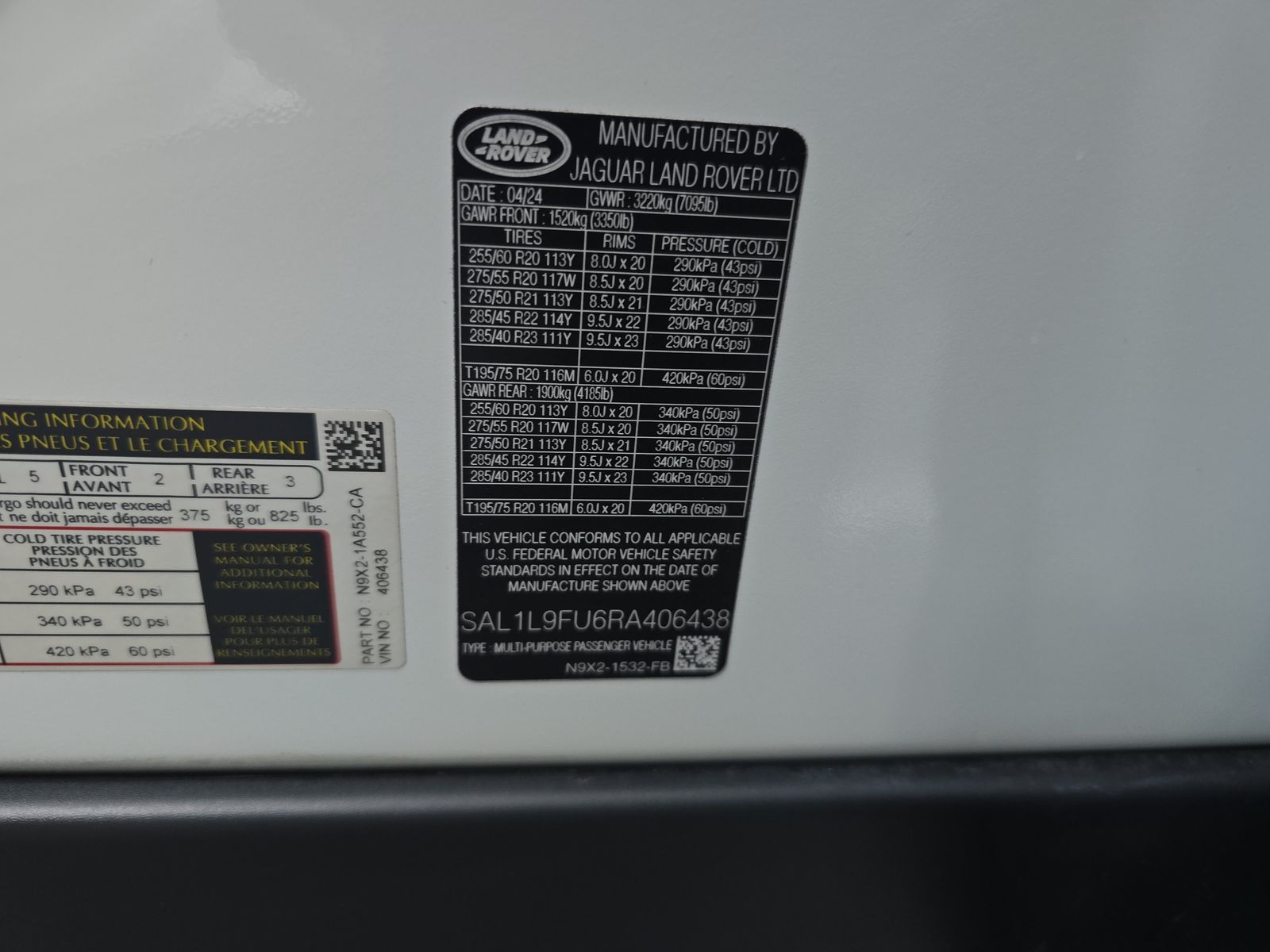 2024 Land Rover Range Rover Sport Dynamic SE AWD