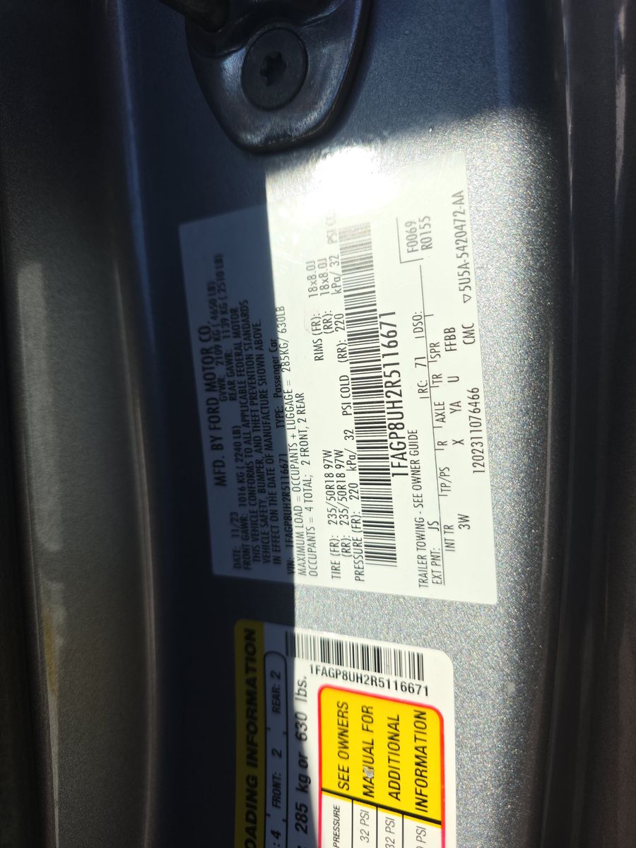 2024 Ford Mustang EcoBoost Premium RWD