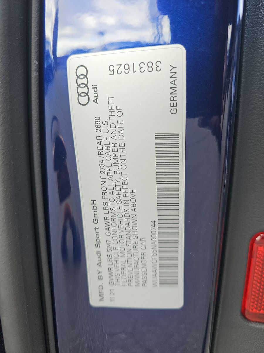 2022 Audi RS 5 Base AWD