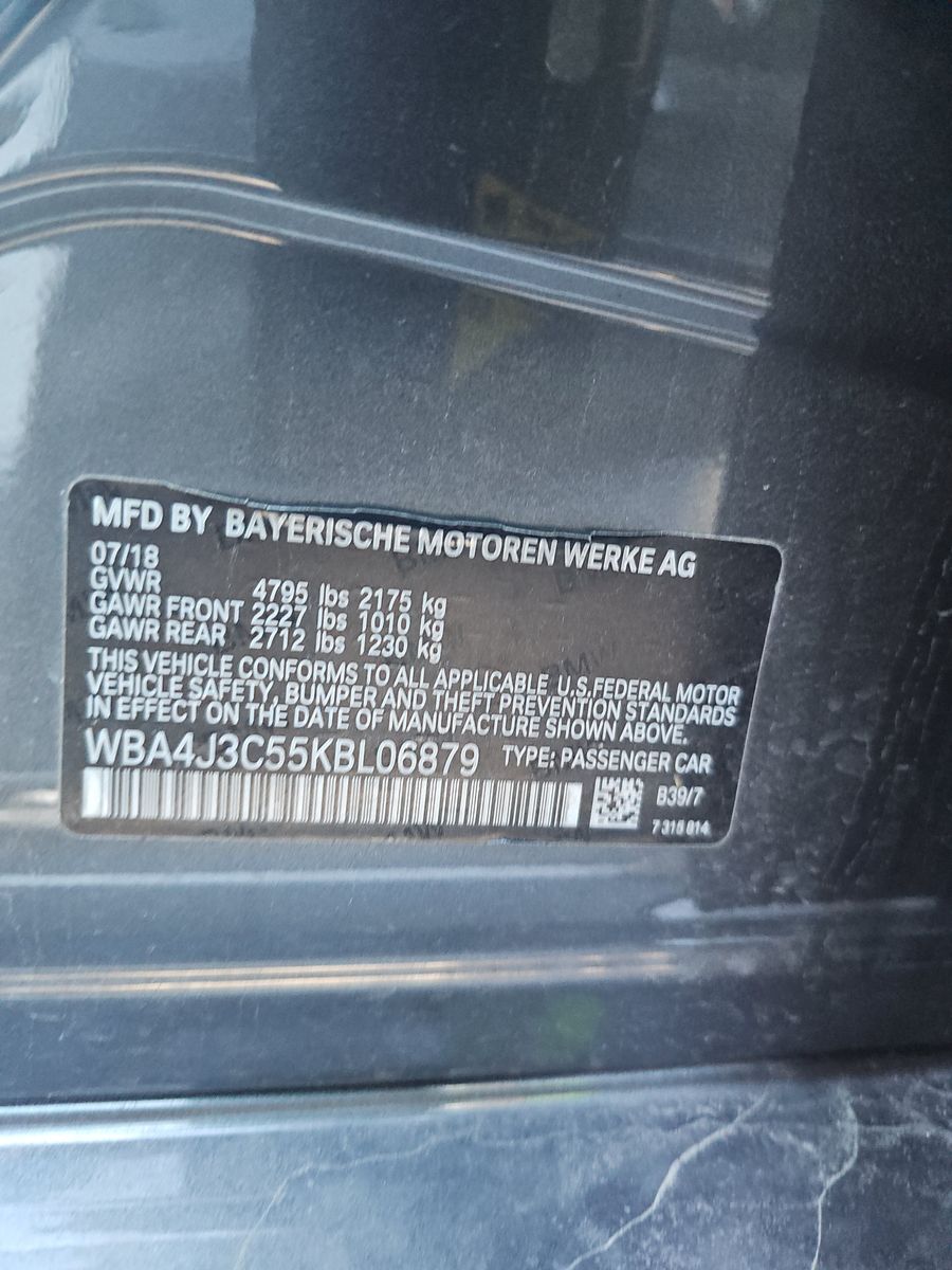 2019 BMW 4 Series 430i xDrive AWD