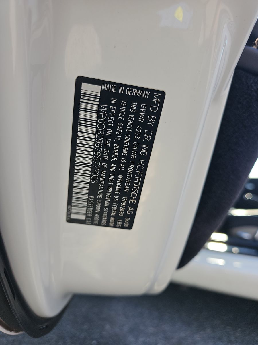 2008 Porsche 911 Carrera S FWD